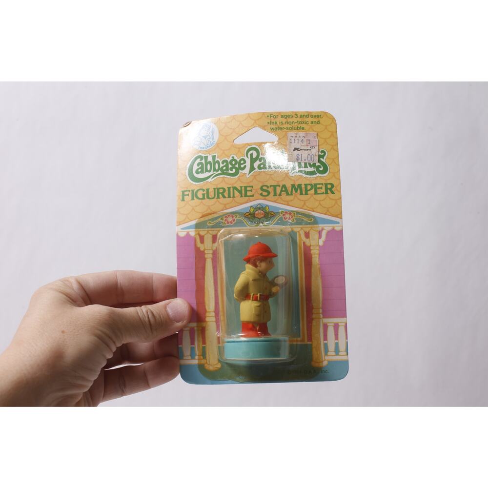 1984 Cabbage Patch Kids Figurine Stamper Top Secret Vintage ~ 260514-WH 1370